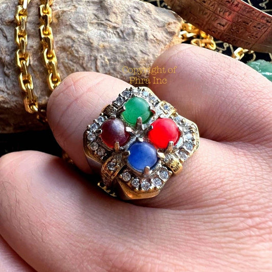 21. HYPER Rare Centipede Pearl Wealth Ring 4x Types of Mustika Lipan 4 Different Purpose / Blessing