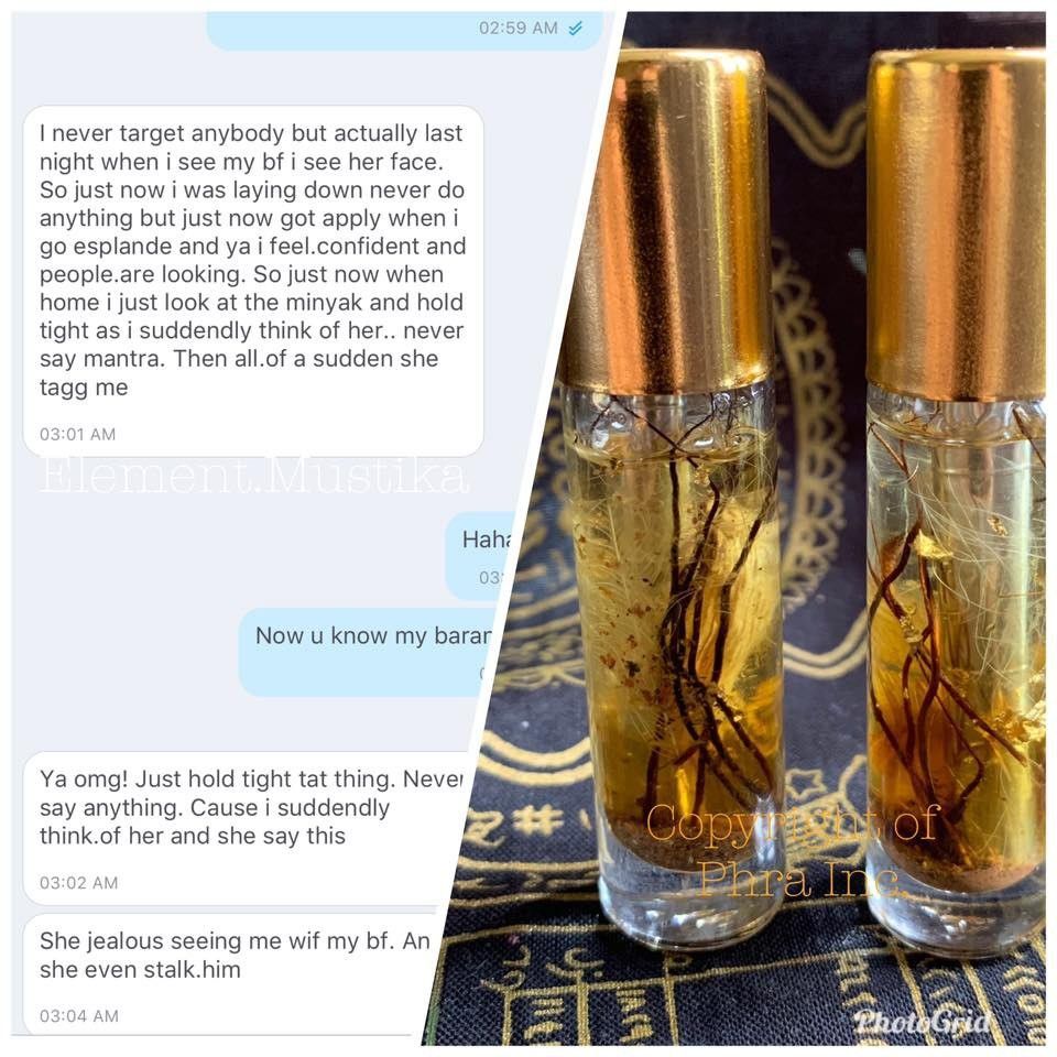 7. Bulu Perindu Love Attraction Oil | Minyak Pengasih Bulu Perindu Maharaj Love Root of Longing King Attraction Oil