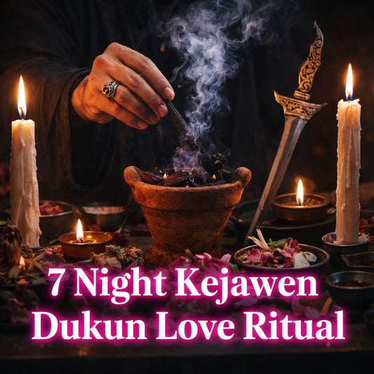 Powerful 7 Night Love Ritual (Kejawen Javanese Love Ritual) done by Our Guru (Bomoh) for Love Reconciliation, Love Binding, Calling Ex Lover, Stubborn Ex, Love & Sexual Attraction Spell