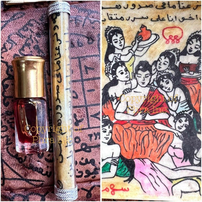 Tambang Liring Dewa Pelet takrut amulet, Javanese Kejawen love attraction charm