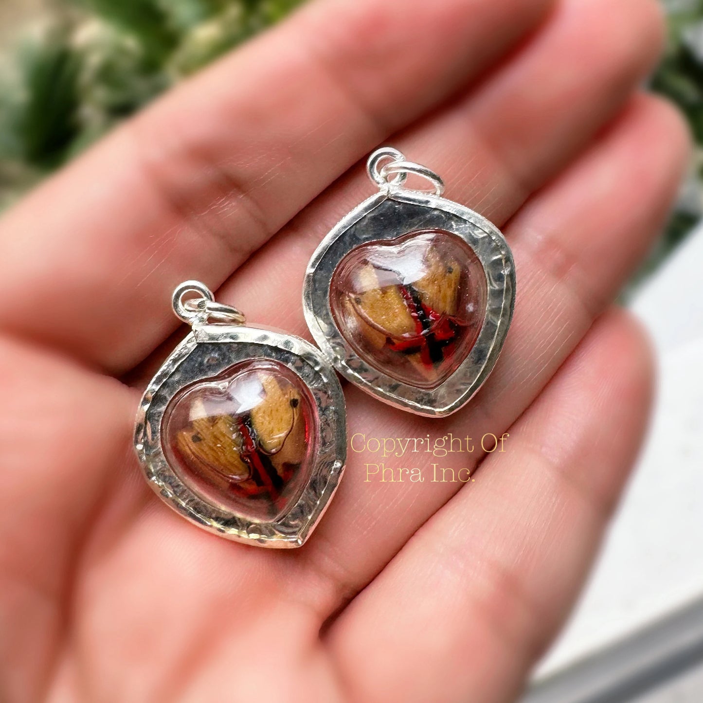 Golden Speech Magic of Persuading & Convincing Power (Salika Lintong) Charm Oil Thai Amulet Pendanr for Business/Sales Luck, Wealth, Charm