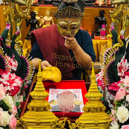 Wealth spell ritual offerings and chanting, opening luck and wealth channels