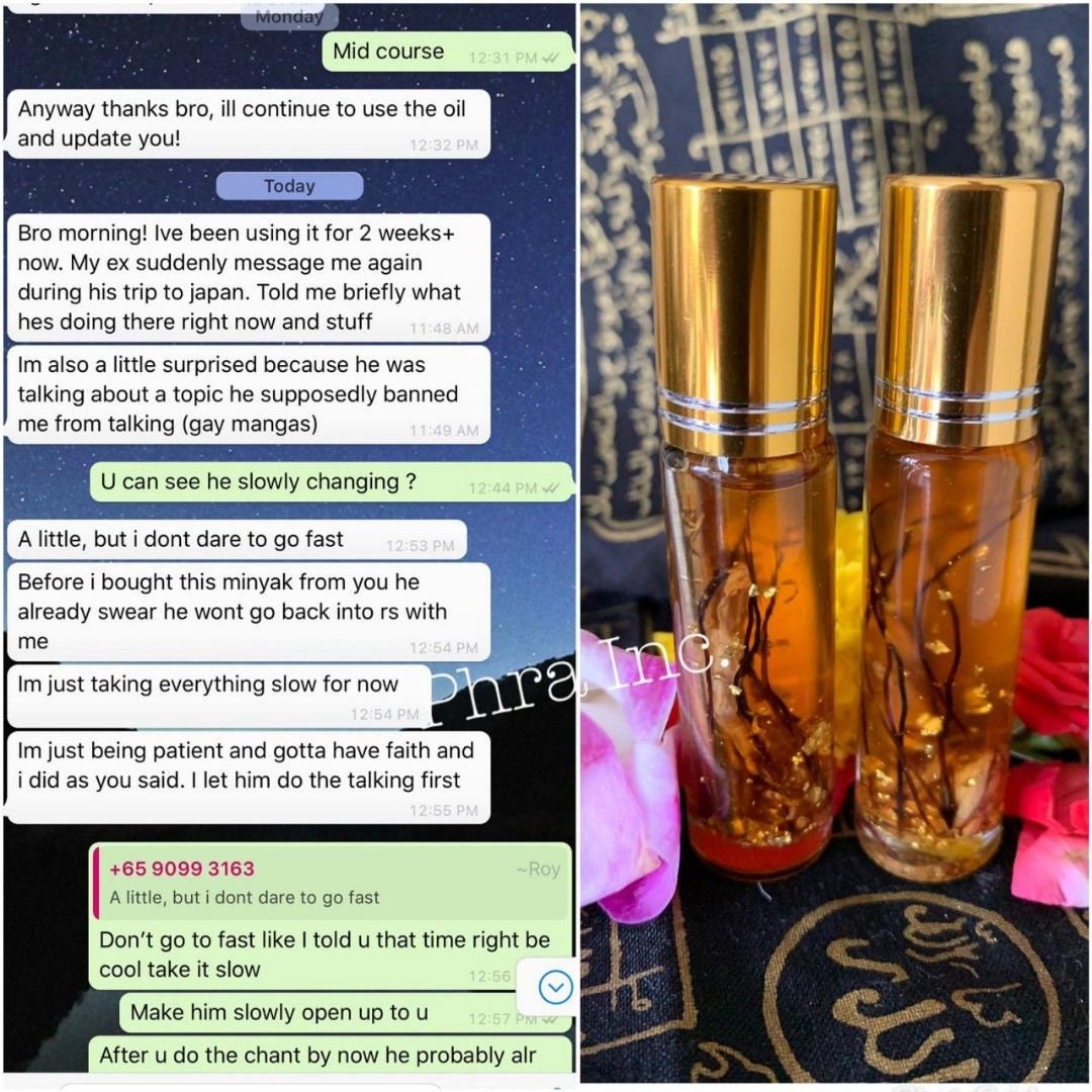 Bulu Perindu Love Attraction Oil, Javanese Pelet Mantra