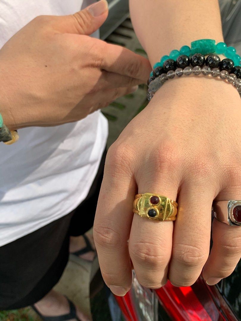 Centipede Pearl Ring – Money Attraction, Gambling Luck, Fortune Thai Amulet