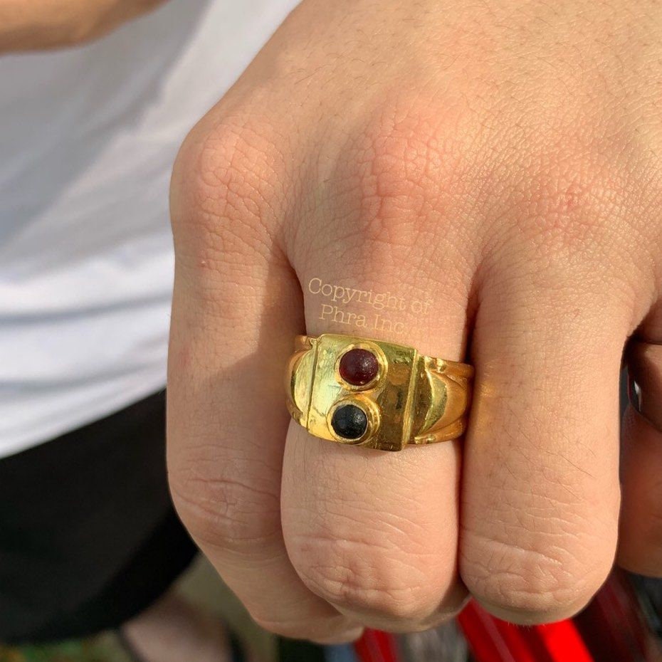 Centipede Pearl Ring – Money Attraction, Gambling Luck, Fortune Thai Amulet