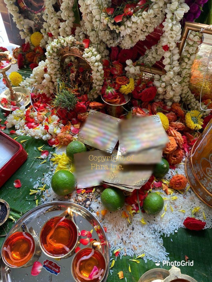 Navagraha Takrut – 9 Planets Hindu Charm for Luck & Destiny