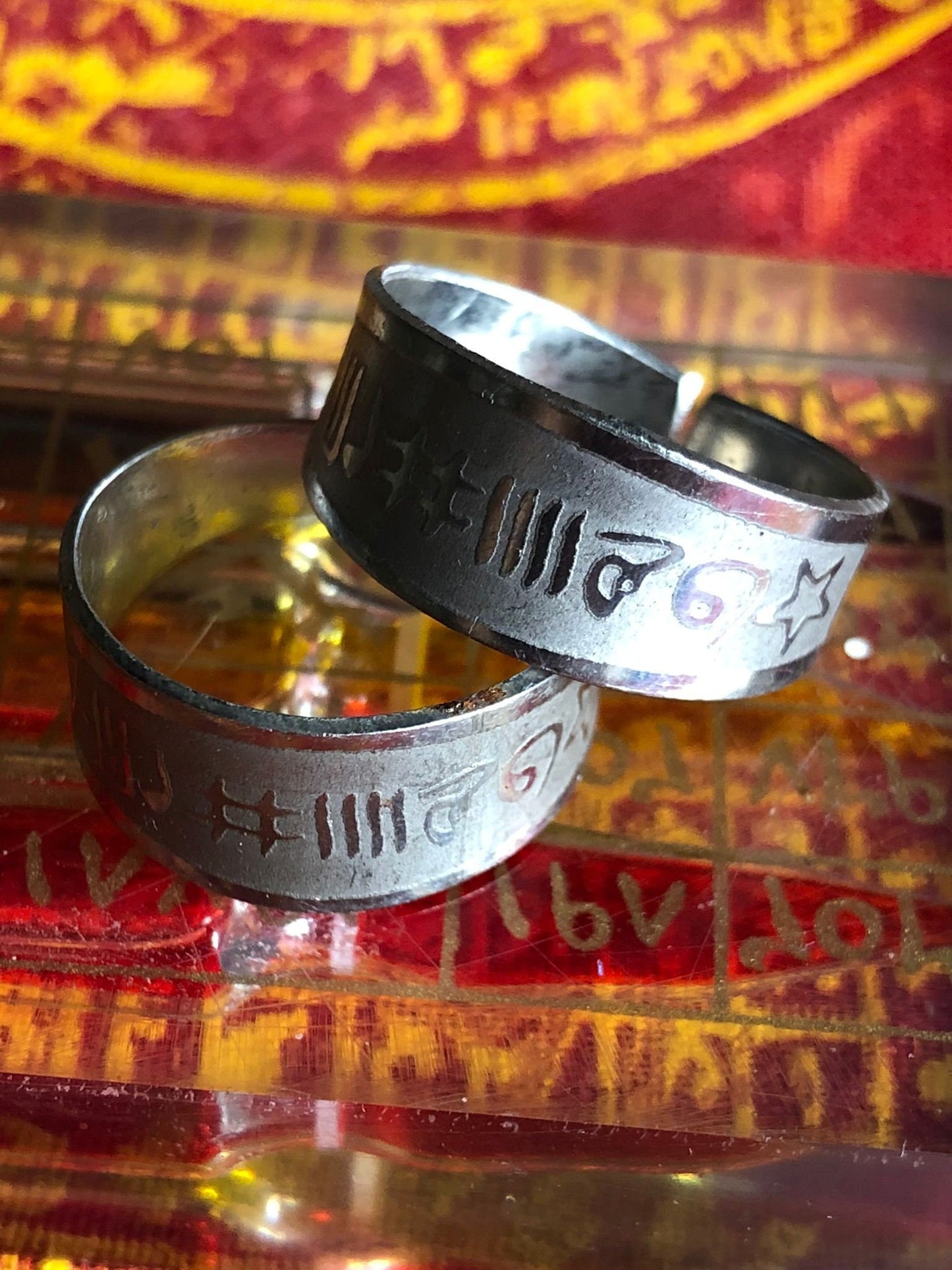 Ring of Wealth,Fortune Fame & Power - Khiaa Musulmani Magickal Ring of King Solomon Javanese Magick Charm Ring