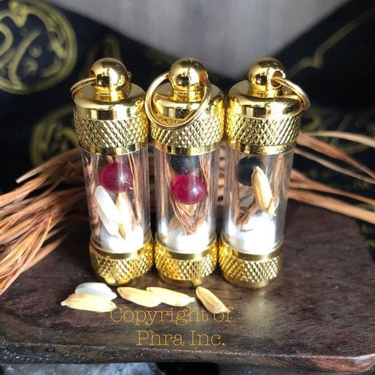Gambling Luck & Wealth Attraction Amulet Pendant – Prosperity Money Talisman, King Centipede Mustika Pearl