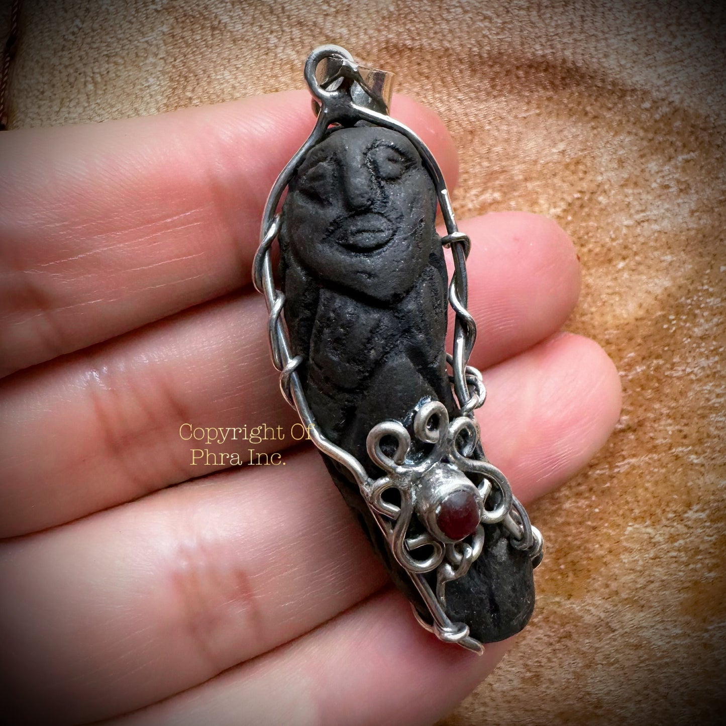 Mystical Spirit Nyi Blorong (Serpent Goddess) Javanese Charm for Luck Attraction, Wealth, Love Attraction, Wish Granting - Amulet Pendant