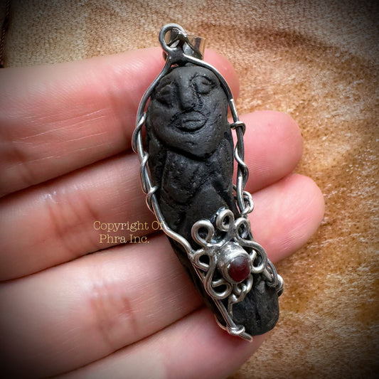 Mystical Spirit Nyi Blorong (Serpent Goddess) Javanese Charm for Luck Attraction, Wealth, Love Attraction, Wish Granting - Amulet Pendant