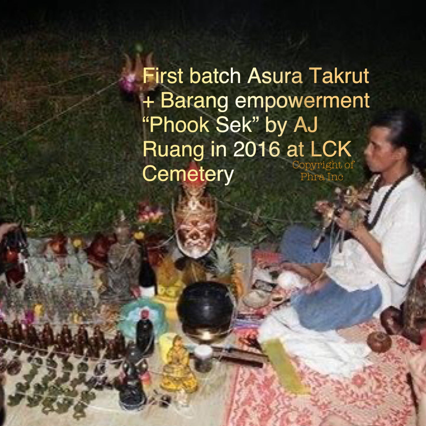 7 Asura Takrut Amulet – Wealth, Wish Fulfillment & Divine Protection Spiritual Talisman
