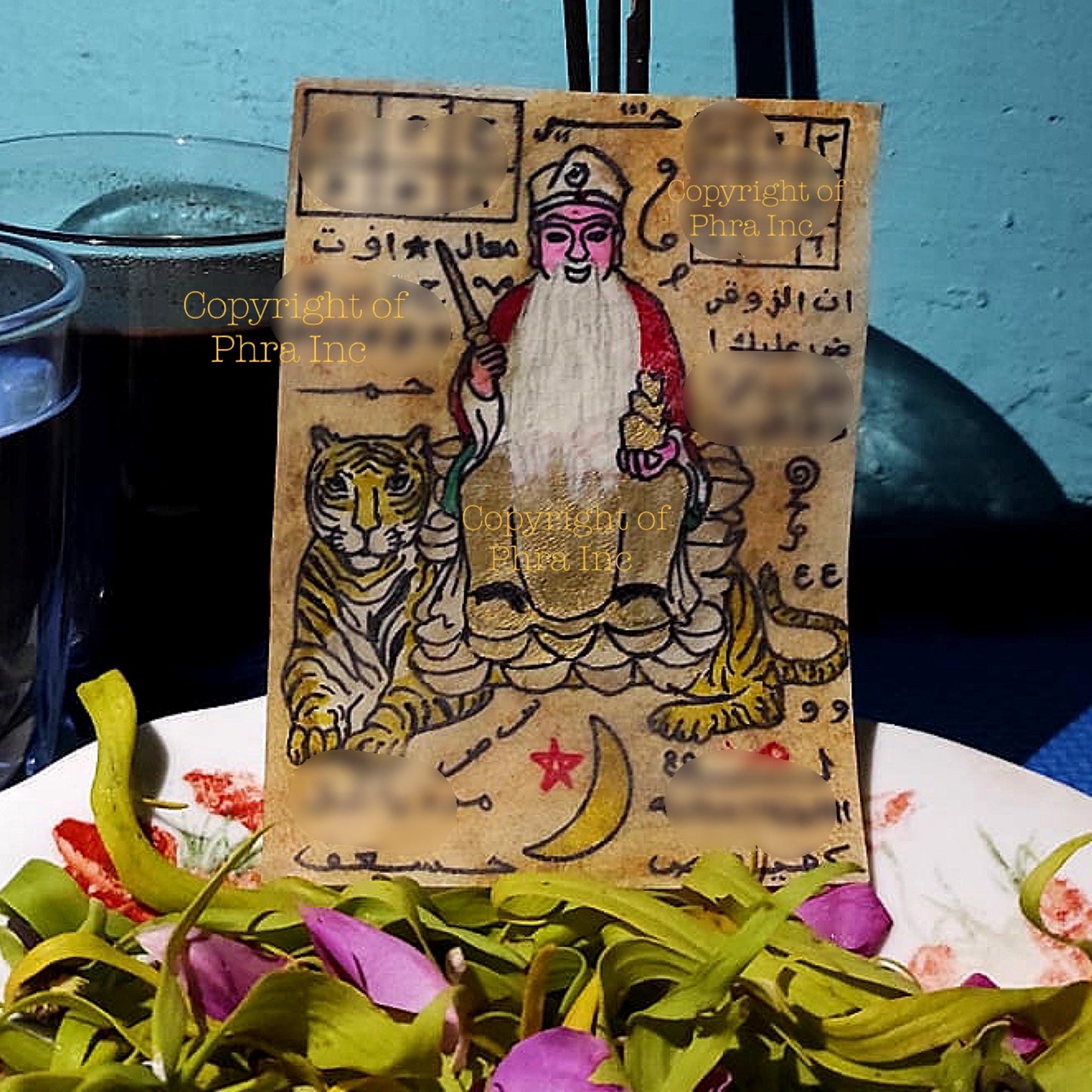 Tiger Guardian Earth Spirit Datuk Panglima Harimau Amulet, Wealth Protection Talisman, Spiritual Charm