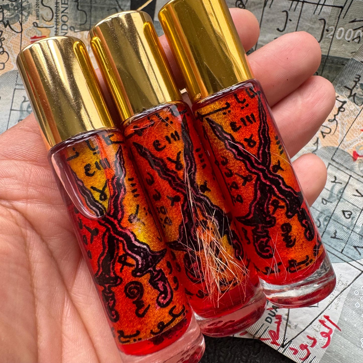 Nagasasra Physic Protection Divine Shield Oil, Spiritual Aura Shielding, Authority, Safety