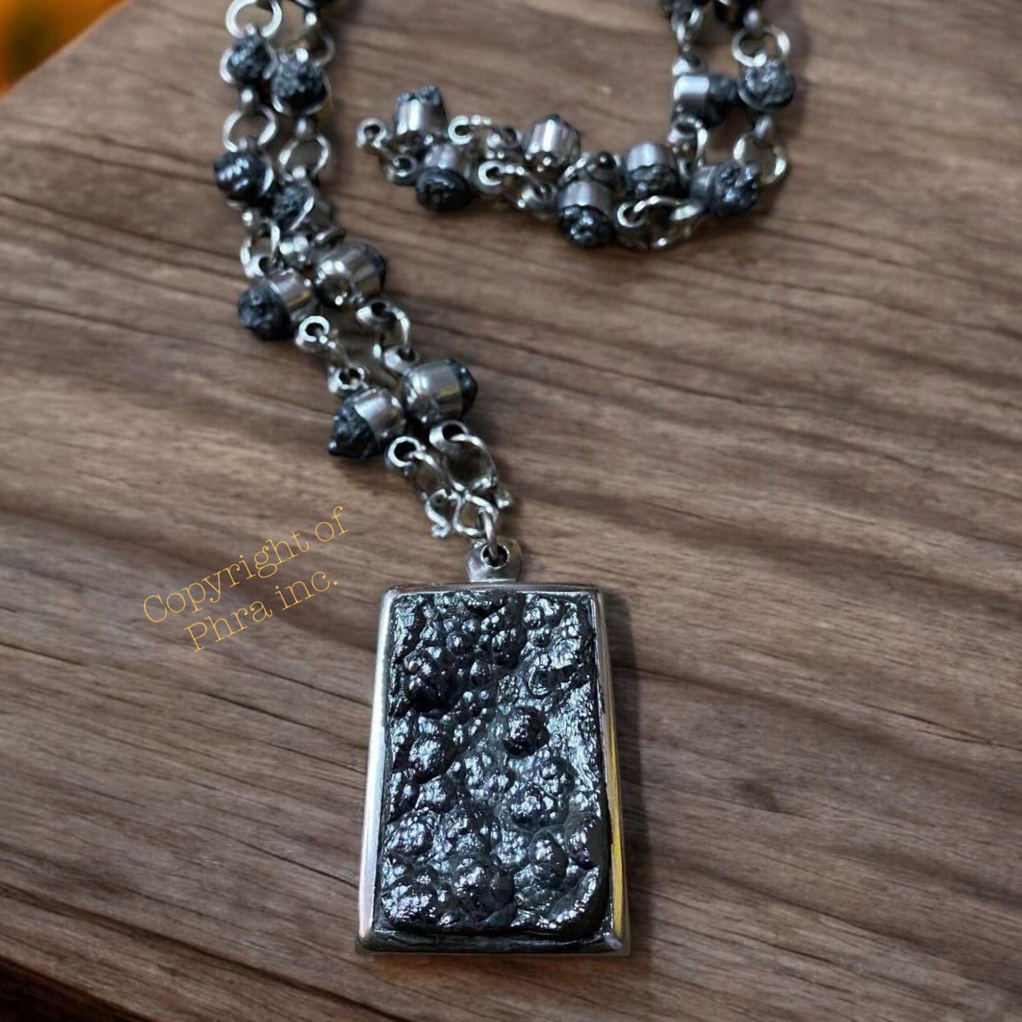 Powerful Divine Protection Healing Energy, Positive Aura, Black Magic & Spiritual Blocker Stone - LEKLAI TARAD Pendant Necklace Combo Unisex