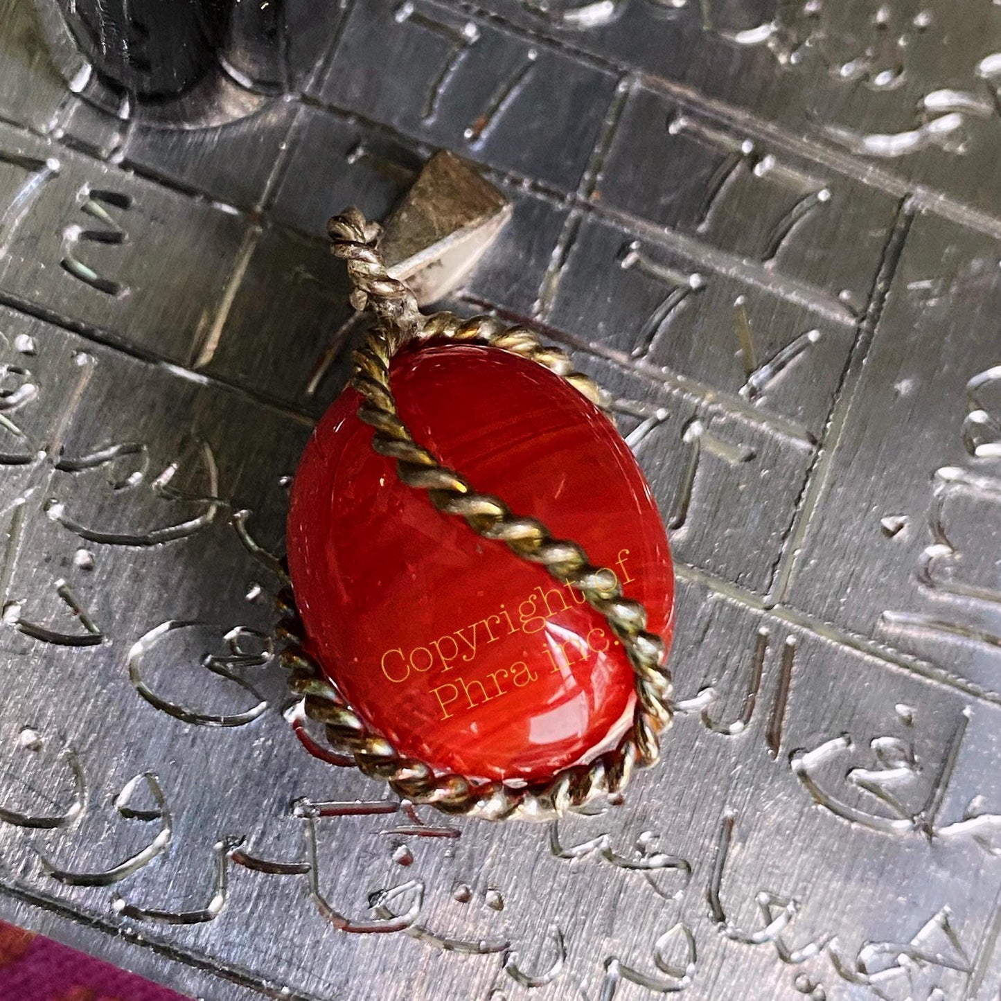 Powerful Mystic Dragon Stone Phayanak , Celestial Bezoar Mustika Pearl Amulet - Wealth, Authority, Protection, Charm, Attraction - Amulet