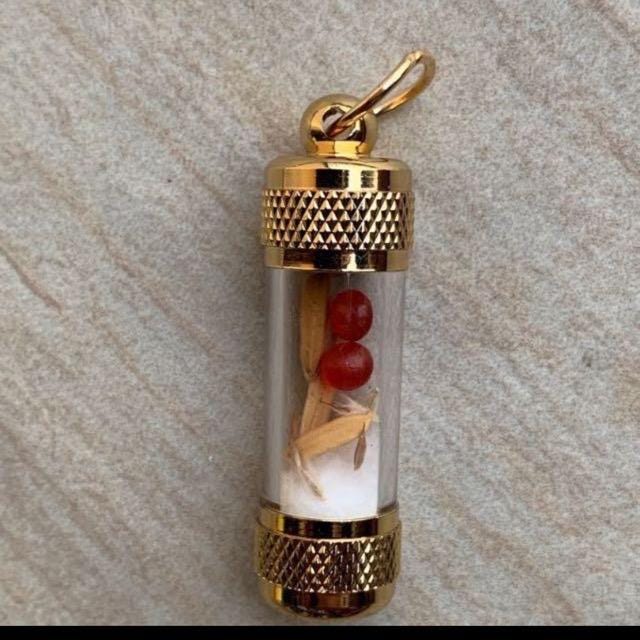 Gambling Luck & Wealth Attraction Amulet Pendant – Prosperity Money Talisman, King Centipede Mustika Pearl