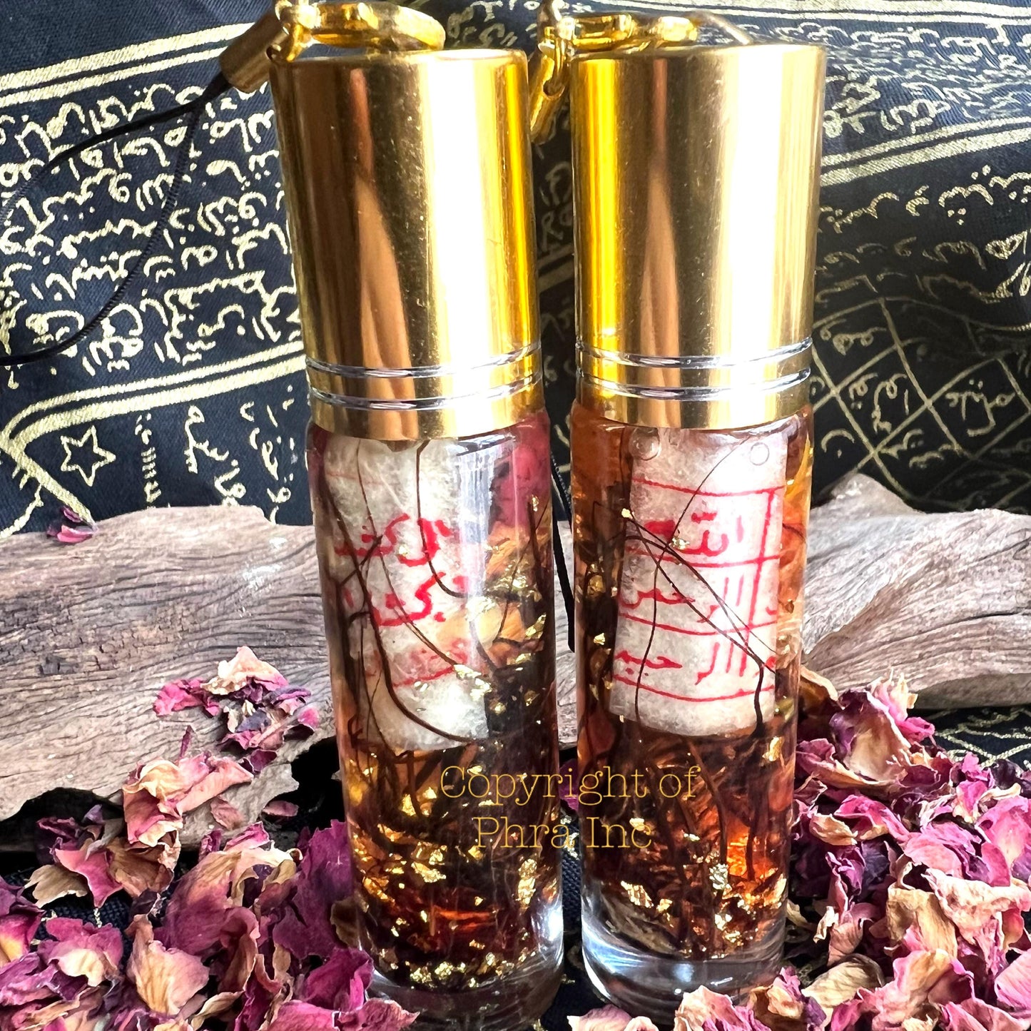 Wealth & Wish Fulfillment Attraction Oil of Indra Mahayakshini - Luck Enhancement and Abundance Oil for Charisma, Talisman Amulet, Witchcraf