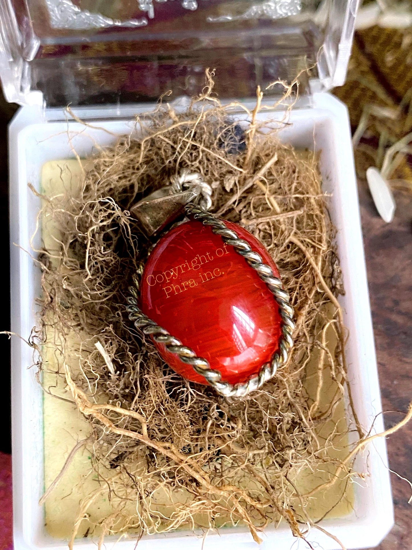 Powerful Mystic Dragon Stone Phayanak , Celestial Bezoar Mustika Pearl Amulet - Wealth, Authority, Protection, Charm, Attraction - Amulet