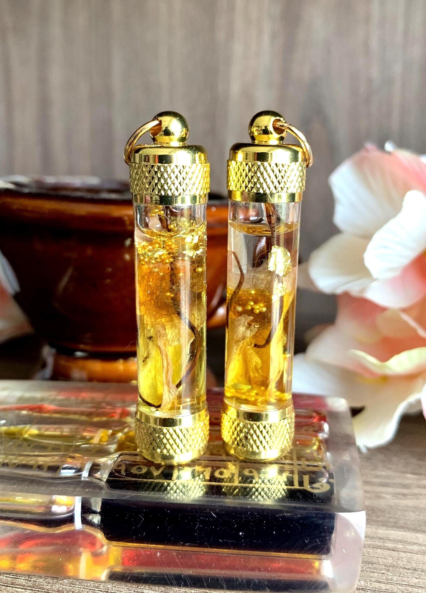 Mermaid Tears Locket | Enchanting Love Attraction Amulet, Bulu Perindu Charm