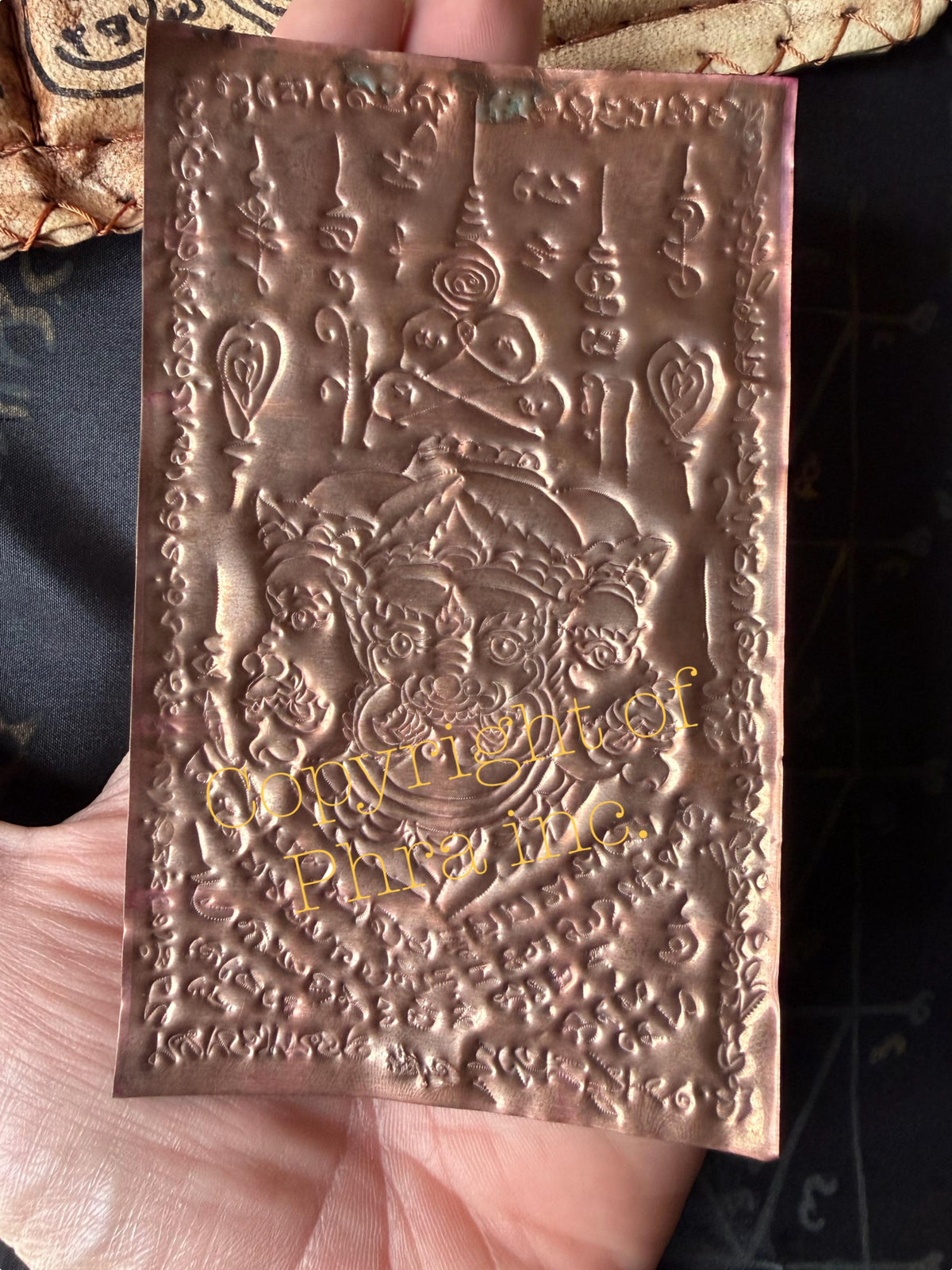 7 Asura takrut by AJ Ruang, detail of the casing