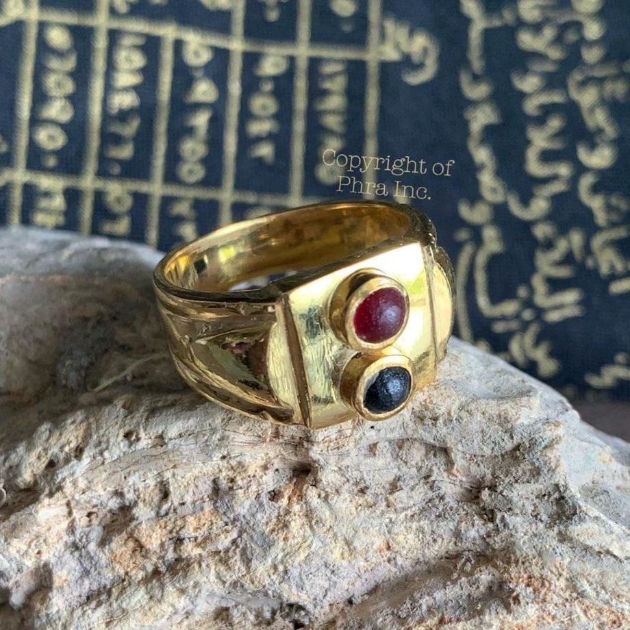 Centipede Pearl Ring – Money Attraction, Gambling Luck, Fortune Thai Amulet