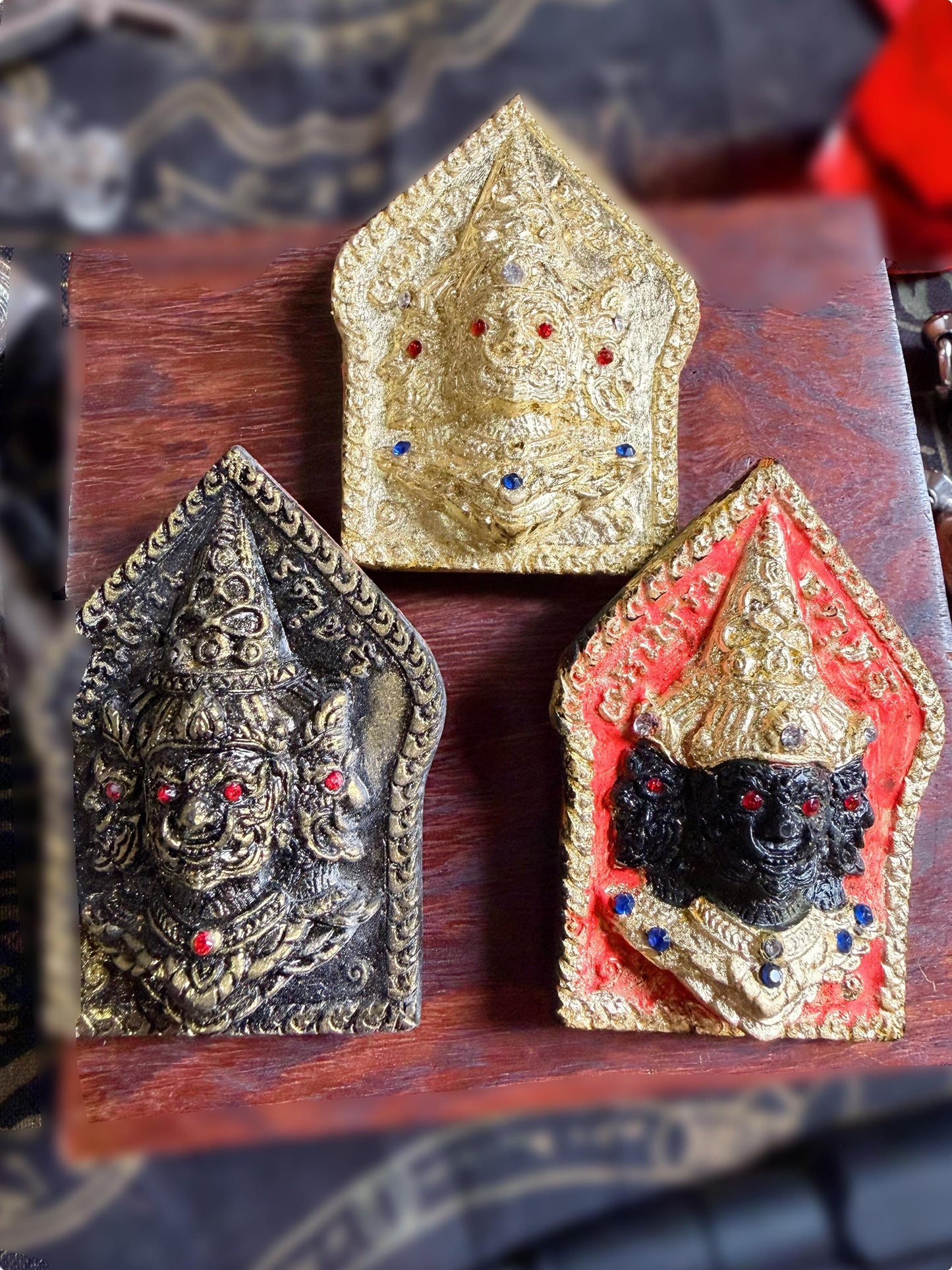 Legendary Asura King Amulet: Wish Granting, Wealth Fetching, Protection (Handmade)