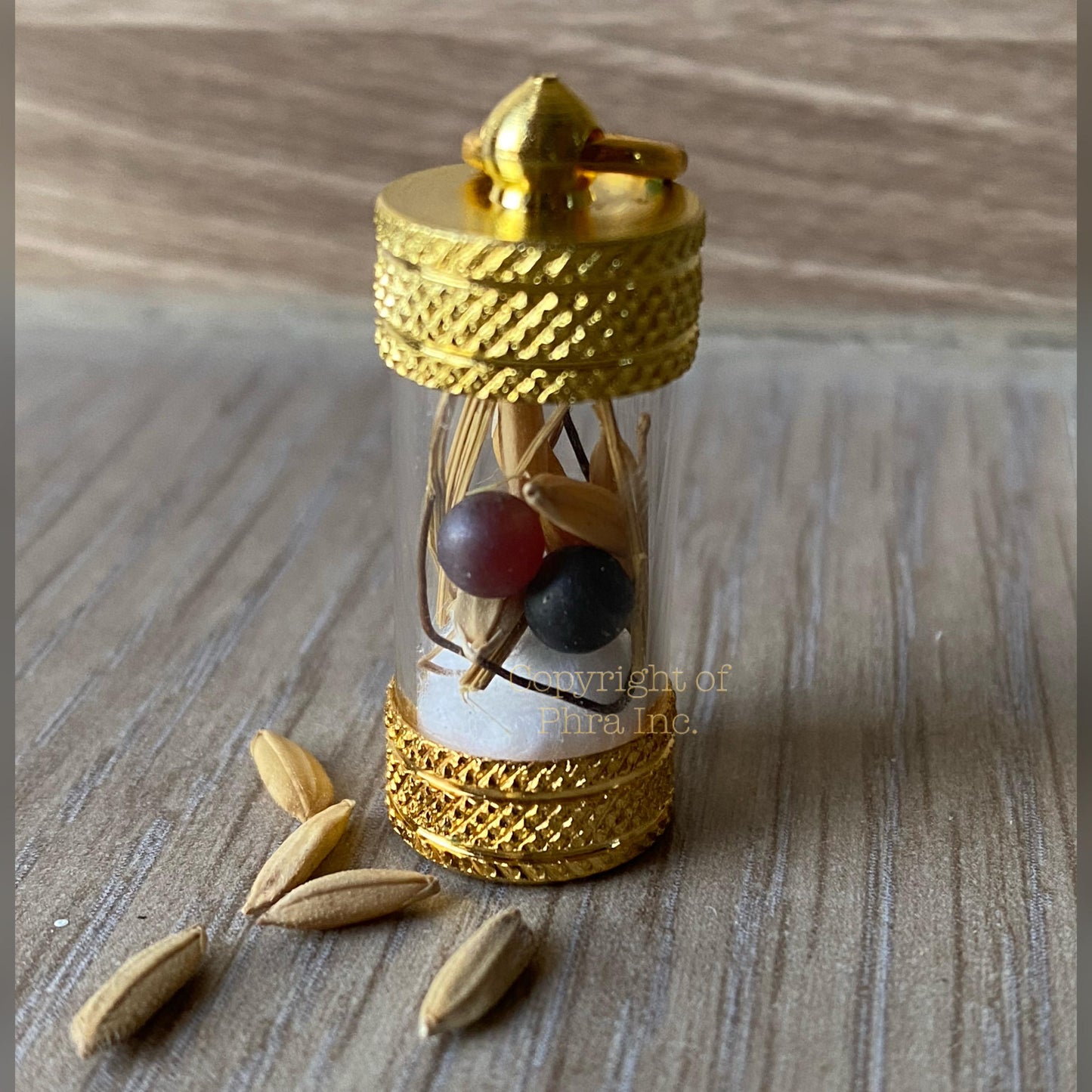 Extremely Powerful Wealth & Money Attraction Amulet - Genuine King Centipede Pearl Mustika Gemstone - Lucky Talisman for Success Abundance