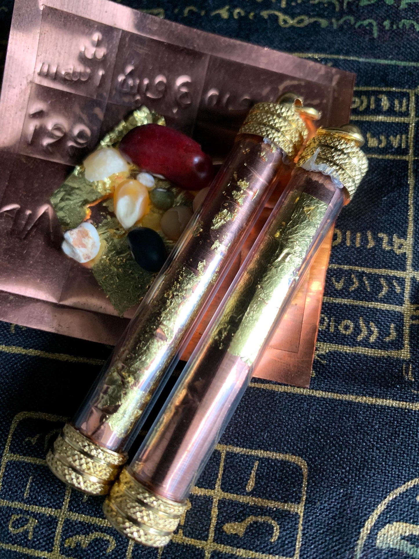 Navagraha Takrut – 9 Planets Hindu Charm for Luck & Destiny