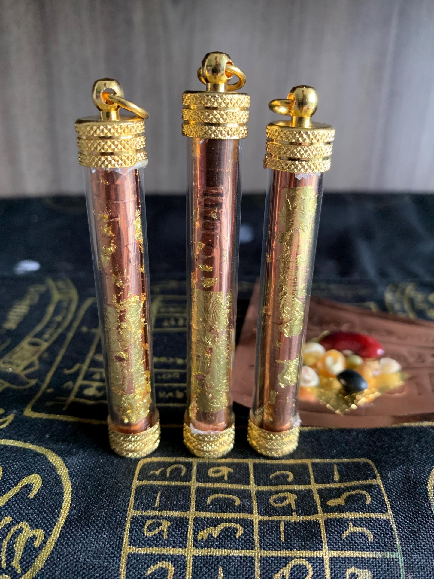 Navagraha Takrut – 9 Planets Hindu Charm for Luck & Destiny