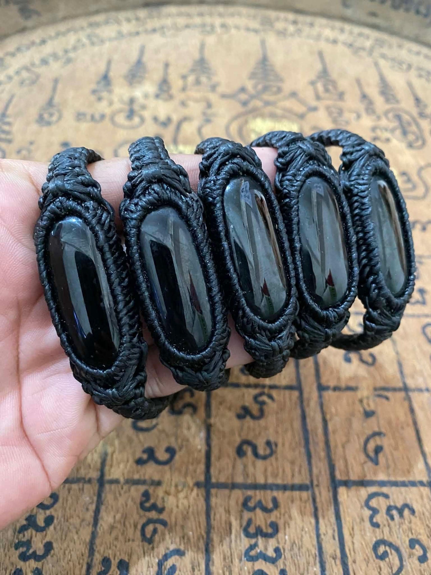 Powerful Protection Leklai Tarad Bracelet – Rare Protection, Healing Stone for Aura Shielding & Energy Balance