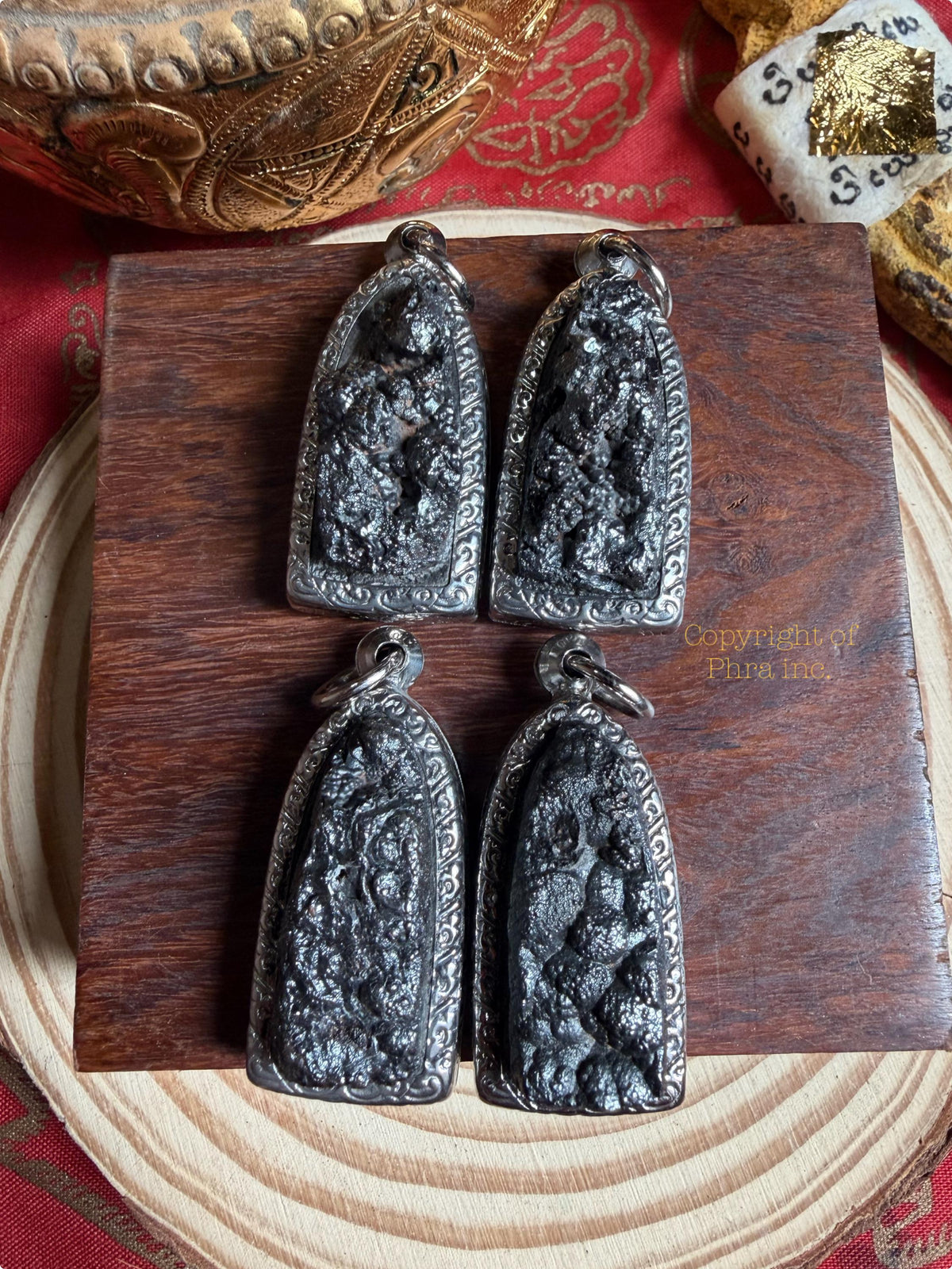 Lek Nam Phi stone shown in hand for size