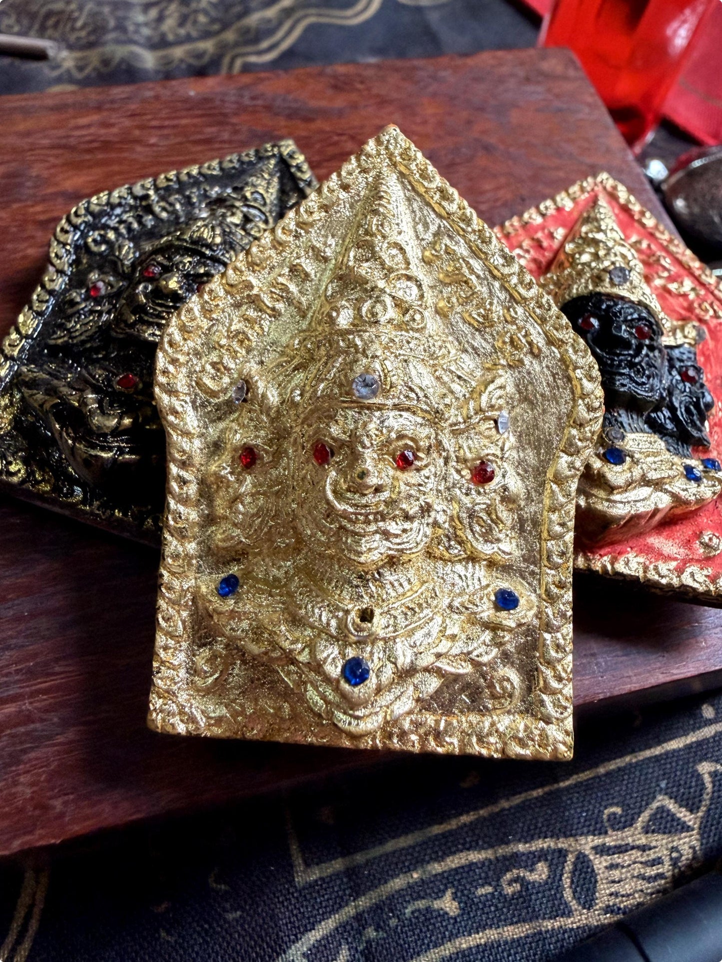 Extremely Powerful Asura King Amulet – Wealth, Protection, Wish Granting Talisman Tantric Spiritual Charm Pendant