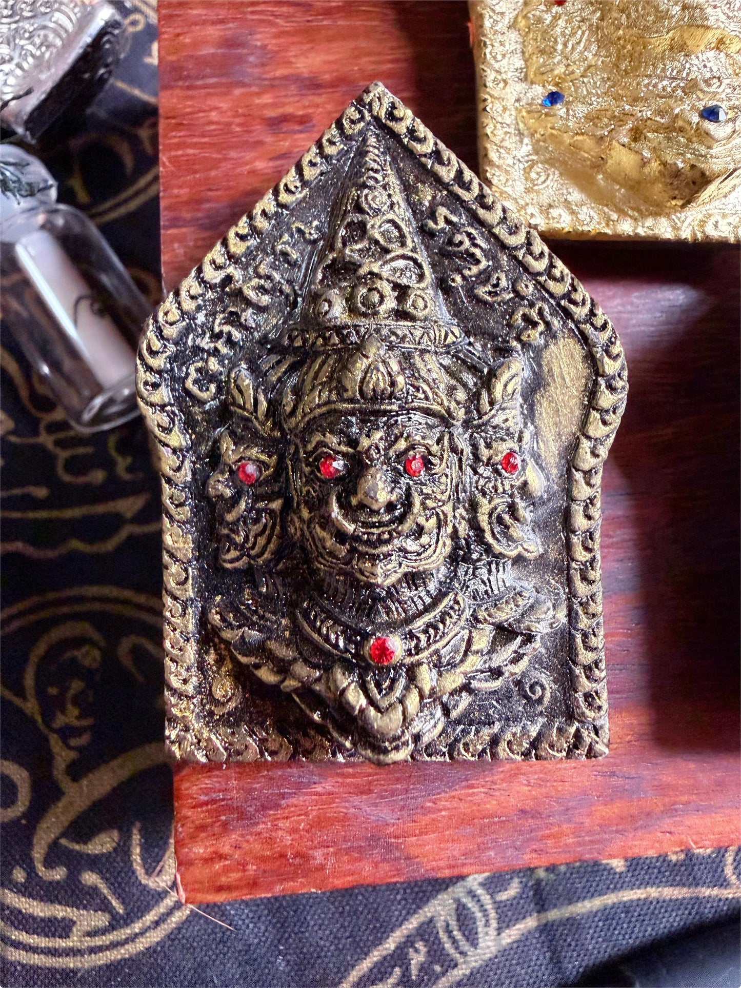 Legendary Asura King Amulet: Wish Granting, Wealth Fetching, Protection (Handmade)