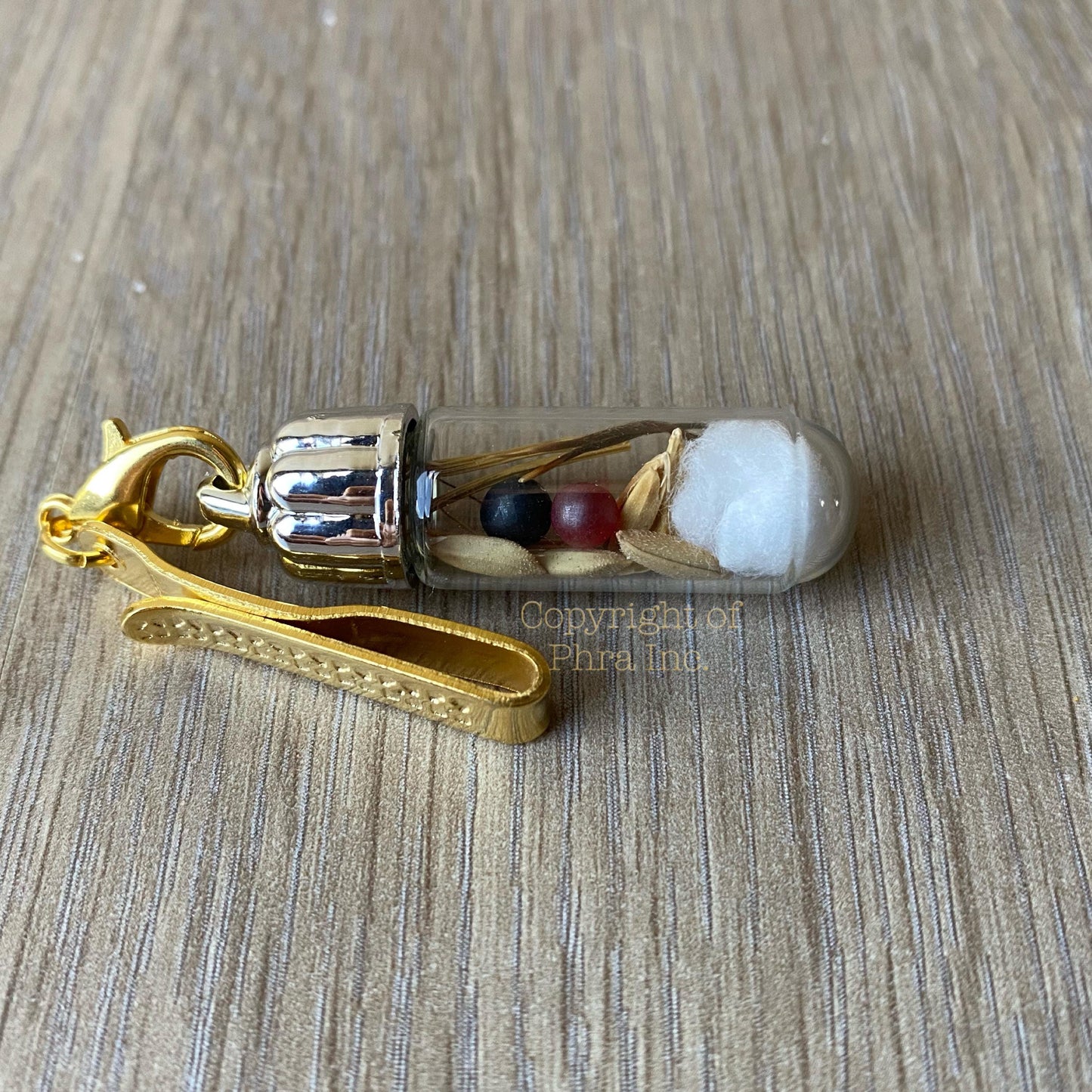Extremely Powerful Wealth & Money Attraction Amulet - Genuine King Centipede Pearl Mustika Gemstone - Lucky Talisman for Success Abundance