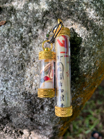 Tambang Liring centipede talisman unrolled