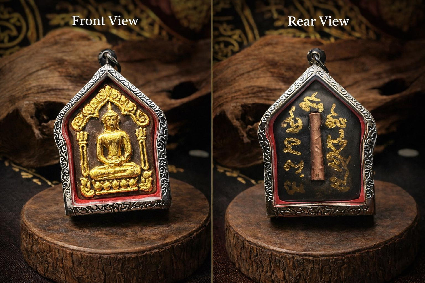 Ultimate Casanova Attraction Amulet Combo Sex Attraction Phra KHUN Paen Playboy Takrut Pendant for Opposite Gender Love Relationship Luck
