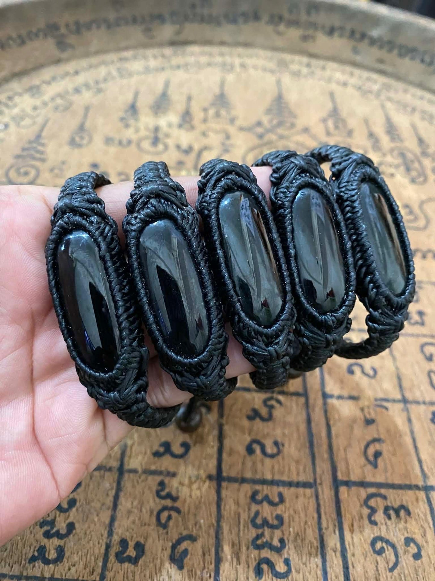 Powerful Protection Leklai Tarad Bracelet – Rare Protection, Healing Stone for Aura Shielding & Energy Balance