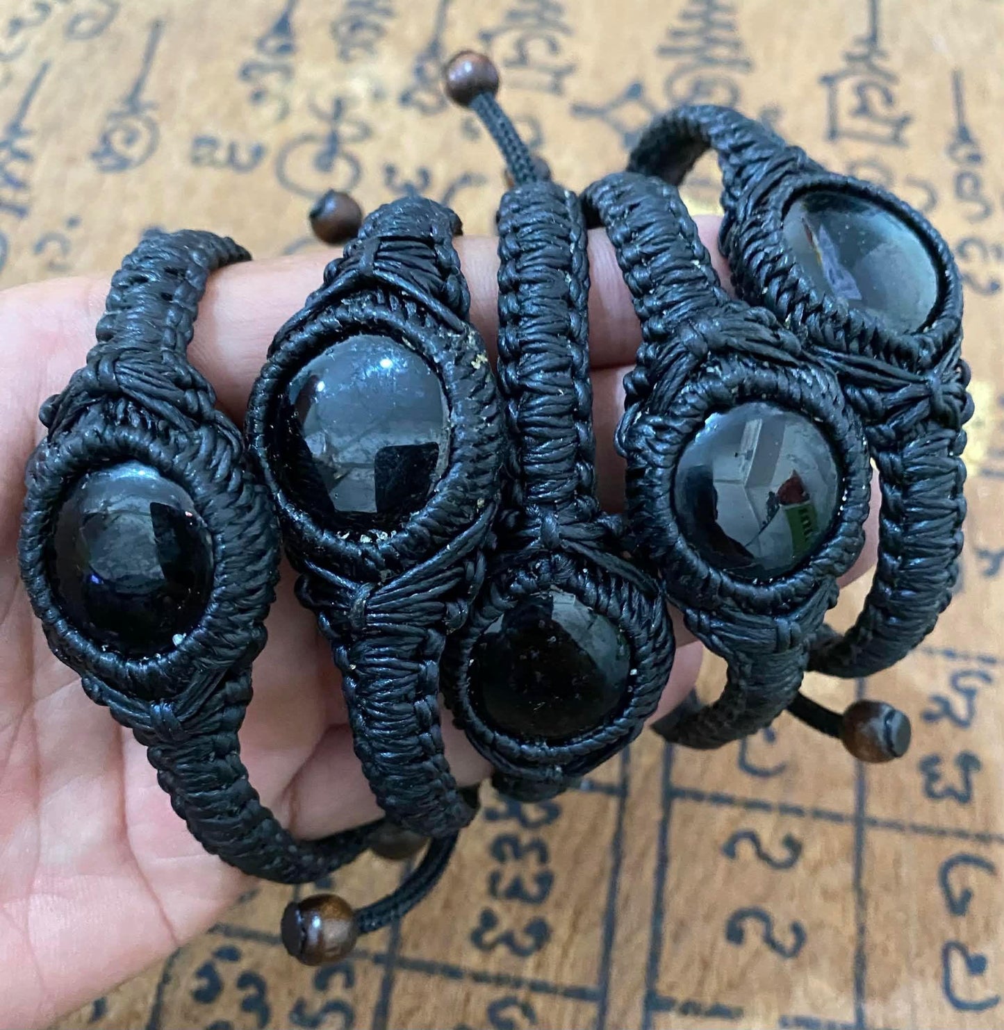 Powerful Protection Leklai Tarad Bracelet – Rare Protection, Healing Stone for Aura Shielding & Energy Balance