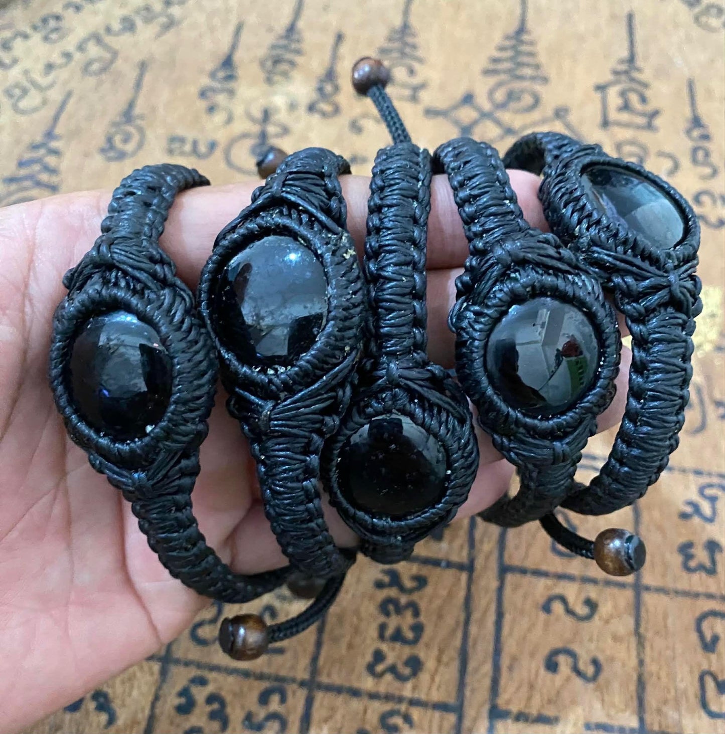Powerful Protection Leklai Tarad Bracelet – Rare Protection, Healing Stone for Aura Shielding & Energy Balance
