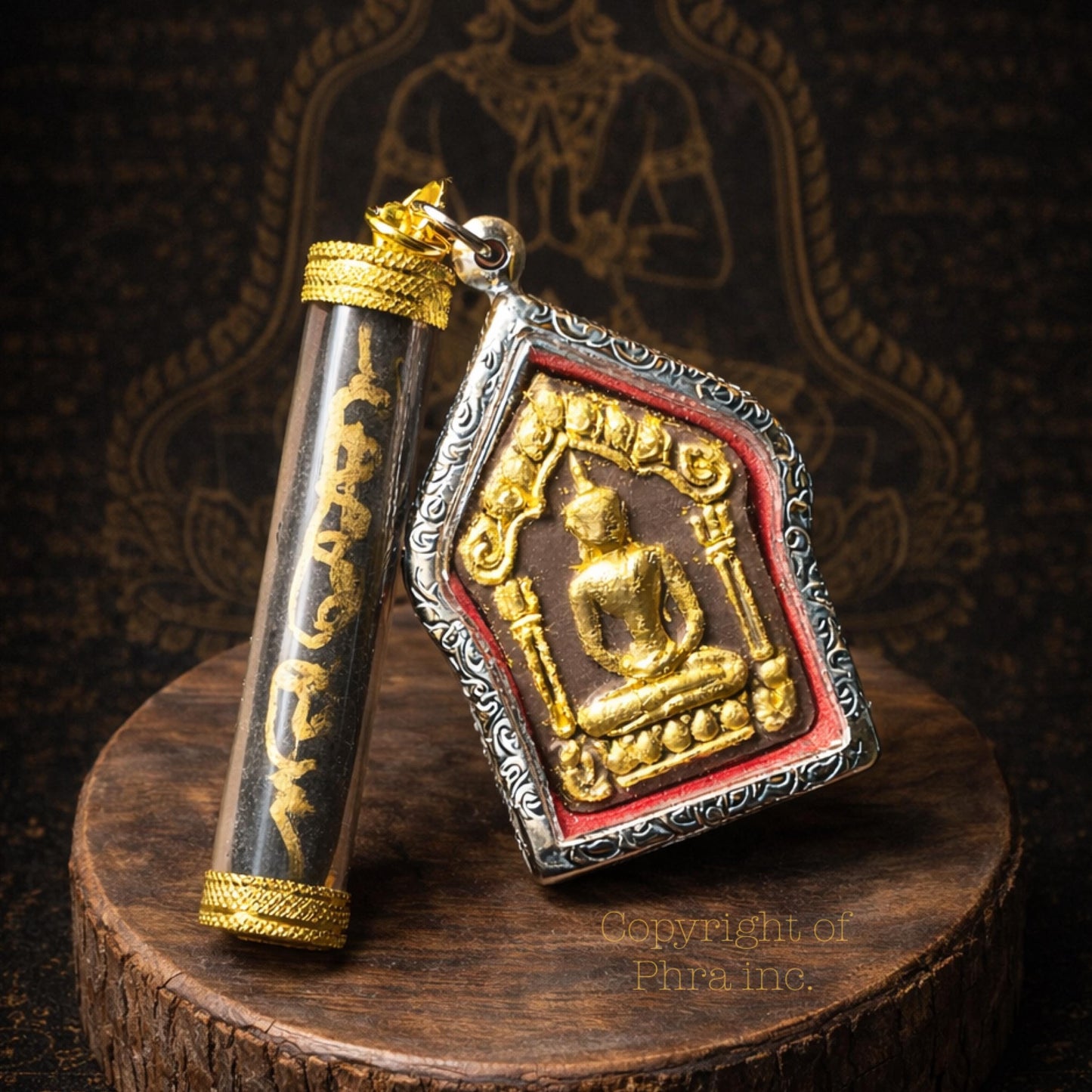 Ultimate Casanova Attraction Amulet Combo Sex Attraction Phra KHUN Paen Playboy Takrut Pendant for Opposite Gender Love Relationship Luck