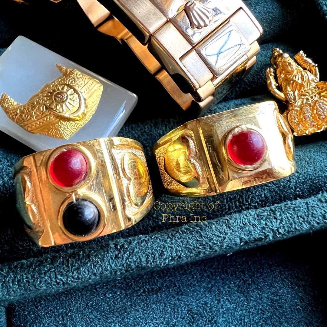 Centipede Pearl Ring – Money Attraction, Gambling Luck, Fortune Thai Amulet