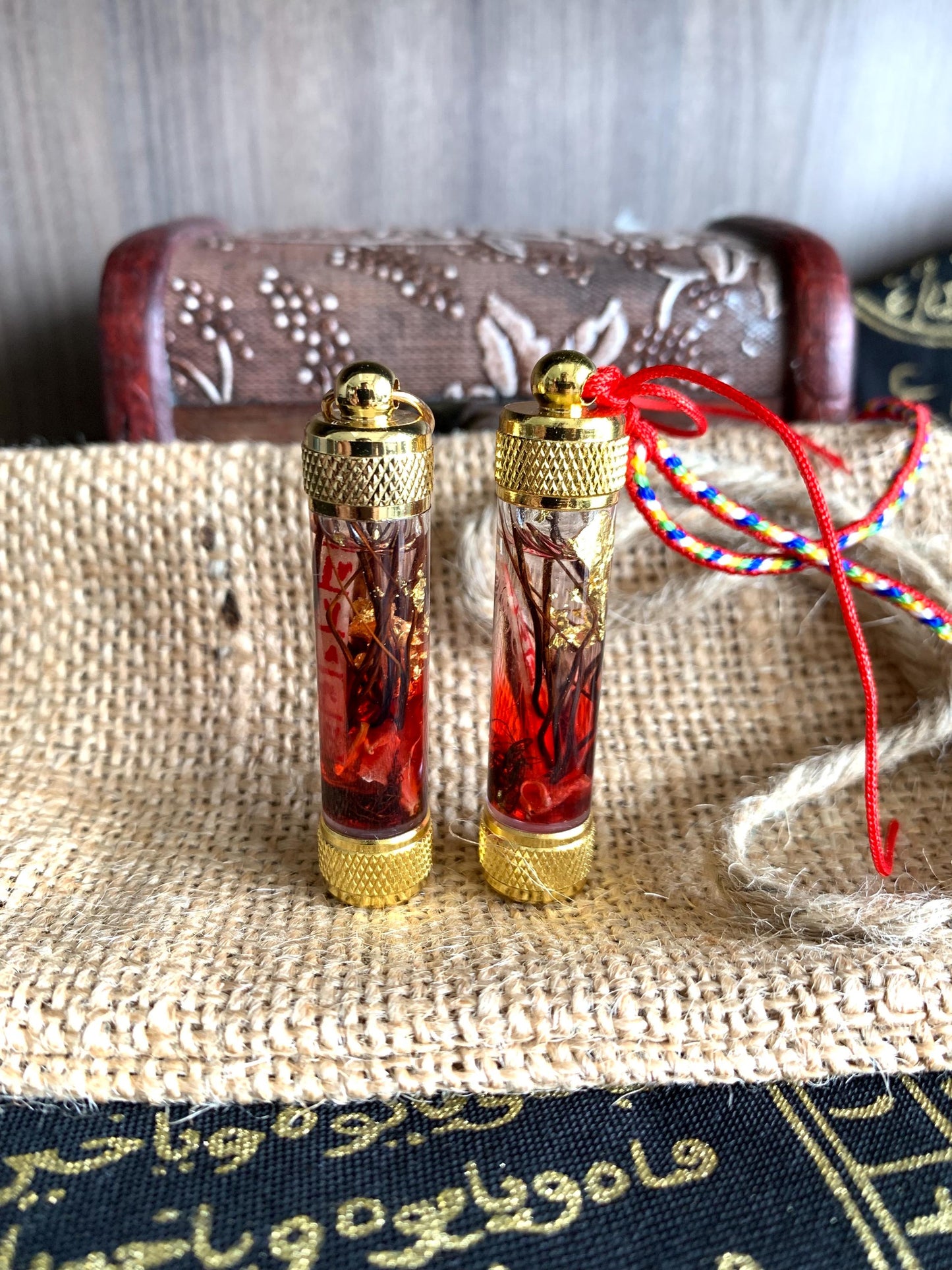 Powerful Charm & Attraction Buluh Perindu Love Root Attraction Amulet, Shaman Charm Pendant
