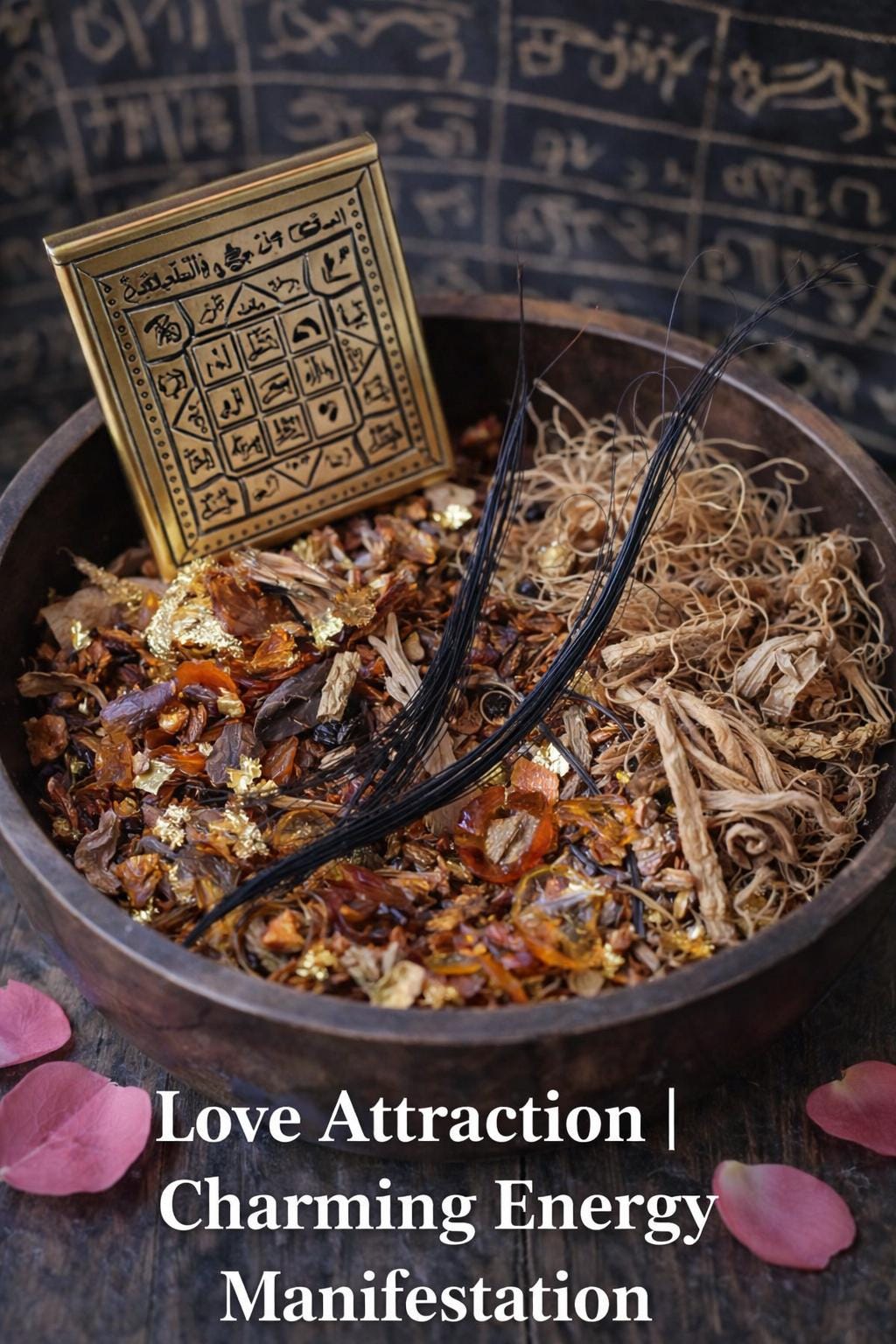 Charm & Love Attraction Pendant – Bulu Perindu Talisman for Charm, Magnetism, Charming Energy, Rare Empowered Amulet, Spiritual Jewelry