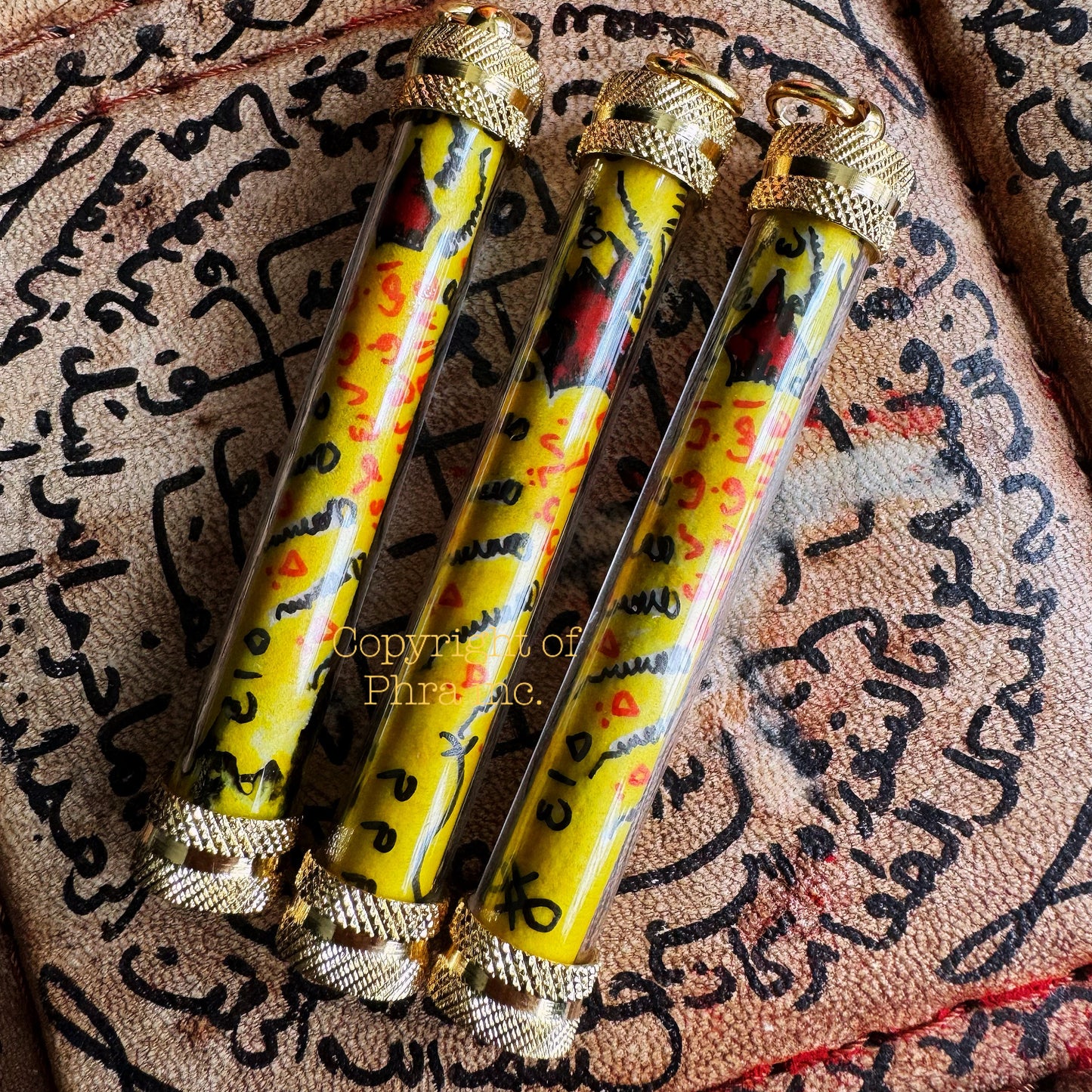 Wealth, Protection, Overcoming Obstacles - King Centipede Tambang Liring Taweez Talisman, Javanese Magic Spiritual Wealth Charm
