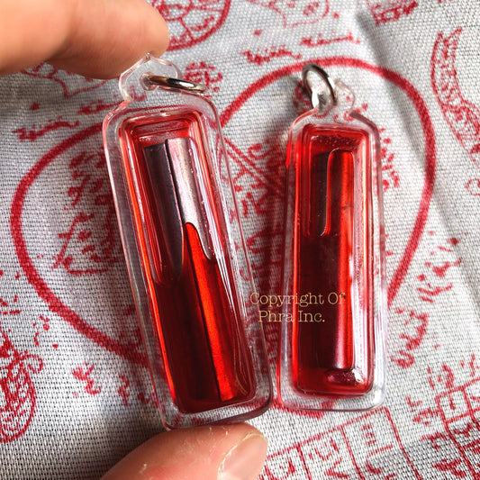 Extremely Powerful Lust Attraction Romance Takrut by AJ Apichai – Strong Attraction, Confidence & Romantic Energy Amulet Pendant