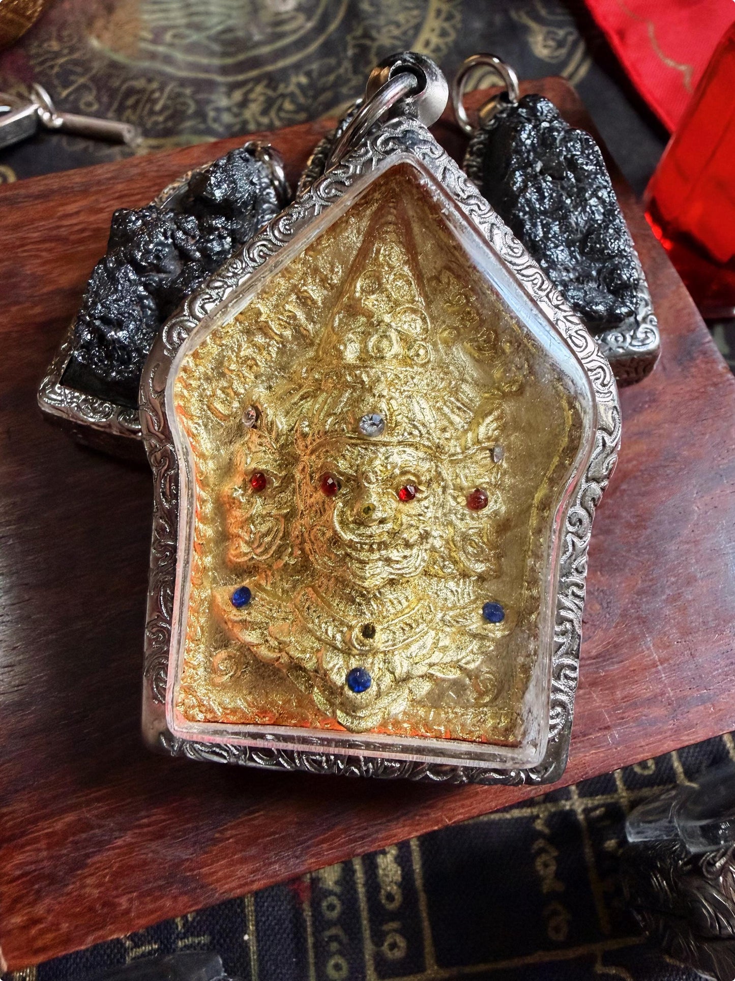 Legendary Asura King Amulet: Wish Granting, Wealth Fetching, Protection (Handmade)