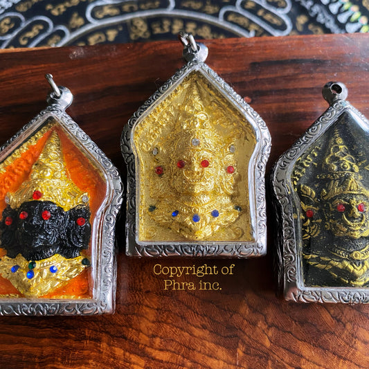 Legendary Asura King Amulet: Wish Granting, Wealth Fetching, Protection (Handmade)