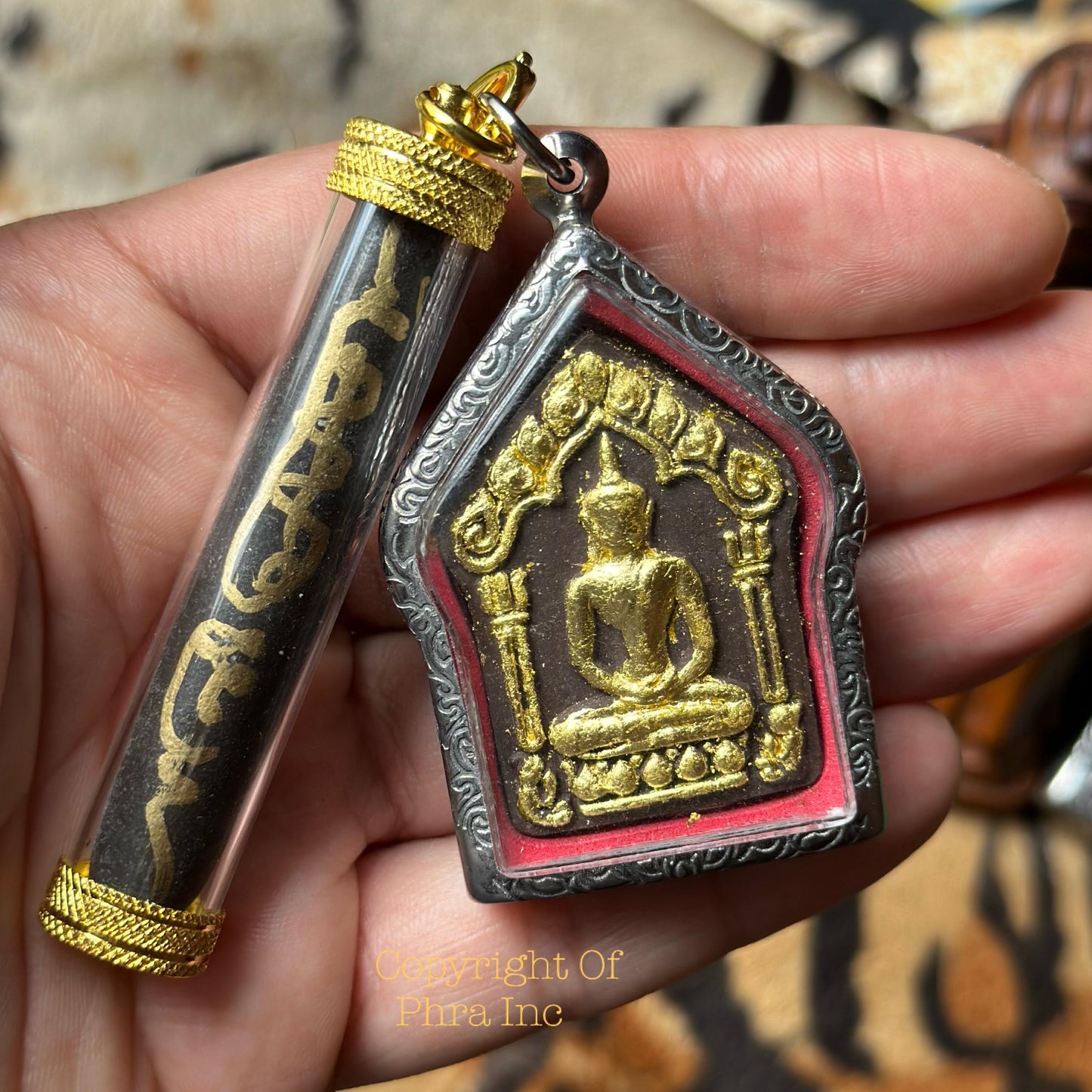 Ultimate Casanova Attraction Amulet Combo Sex Attraction Phra KHUN Paen Playboy Takrut Pendant for Opposite Gender Love Relationship Luck