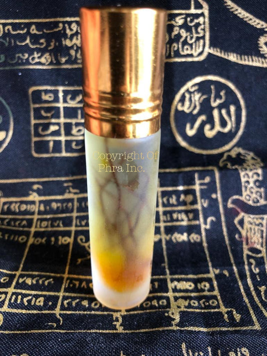 Dayak empowered Bulu Perindu pheromone love attraction oil bottle, front view