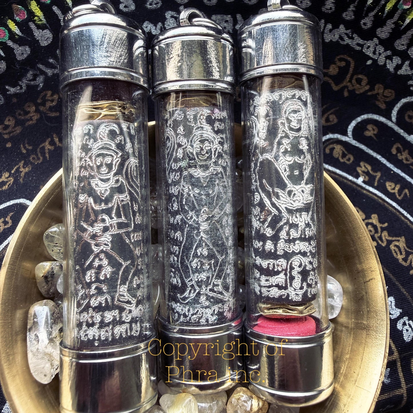 Hardcore Dark Magic Love & Opposite Sex Attraction and Seduction Playboy/Playgirl Phra Ngan Phor Per Mae Ngan Powerful Handmade Amulet